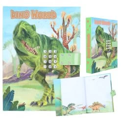 DINO WORLD DAGBOEK MET GEHEIME CODE