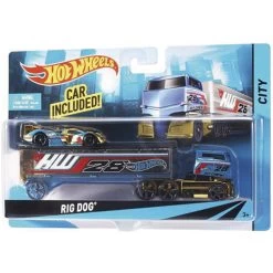 VRACHTWAGEN HOT WHEELS TRANSPORTER MET A