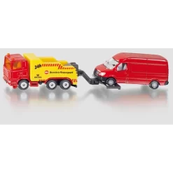 SIKU SLEEPWAGEN SIKU MET BUSJE 1667