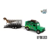 AUTO DIECAST LAND ROVER DINO TRAILER PUL