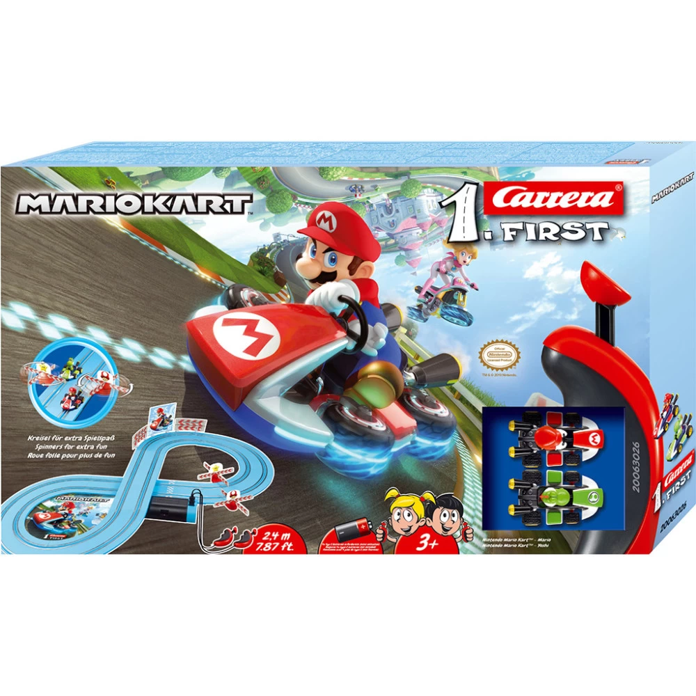 RACEBAAN CARRERA FIRST MARIO KART 240 CM 1 RACEBAAN CARRERA FIRST MARIO KART 240 CM