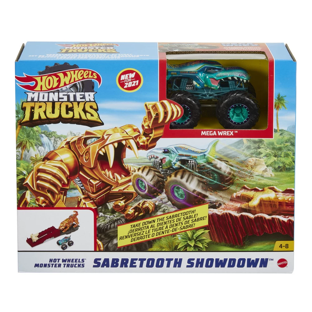 HOT WHEELS MONSTERTRUCK SABERTOOTH SHOWD 1 HOT WHEELS MONSTERTRUCK SABERTOOTH SHOWD