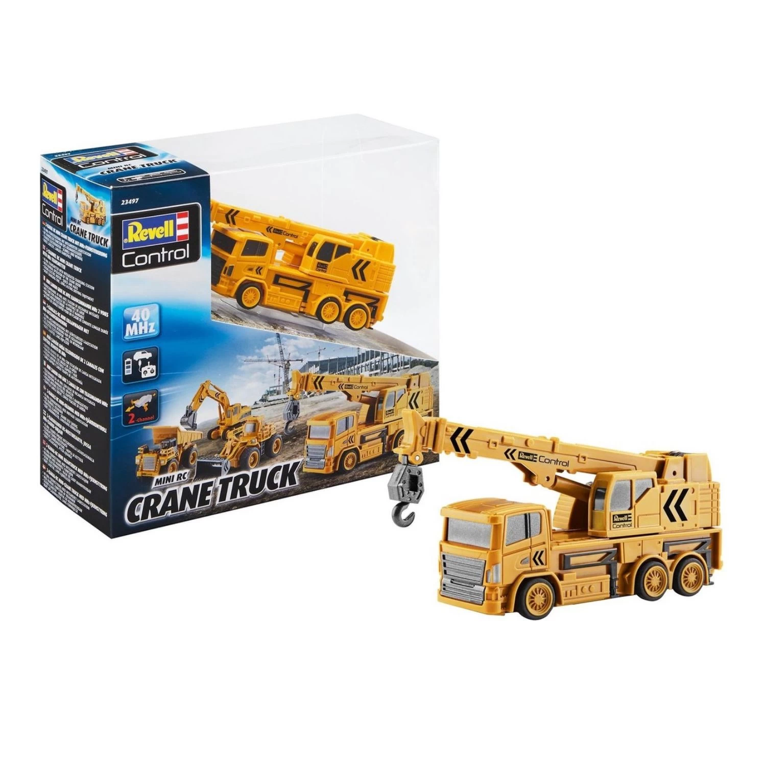 REVELL 23497 MINI R/C CRANE TRUCK 1 REVELL 23497 MINI R/C CRANE TRUCK