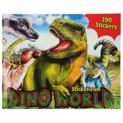 DINO WORLD STICKER FUN