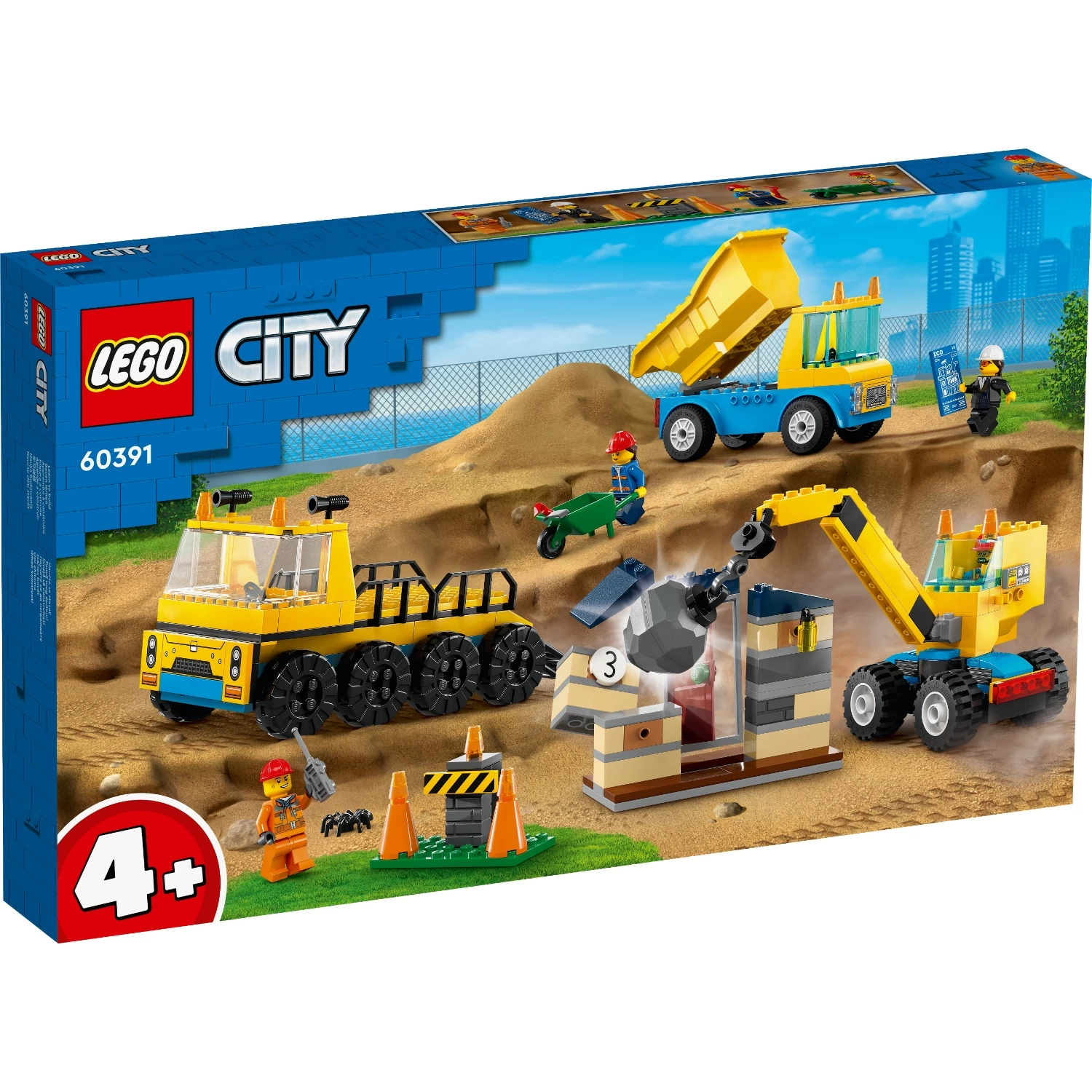 LEGO CITY 60391 KIEPWAGEN/BOUWTRUCK/SLOO 1 LEGO CITY 60391 KIEPWAGEN/BOUWTRUCK/SLOO