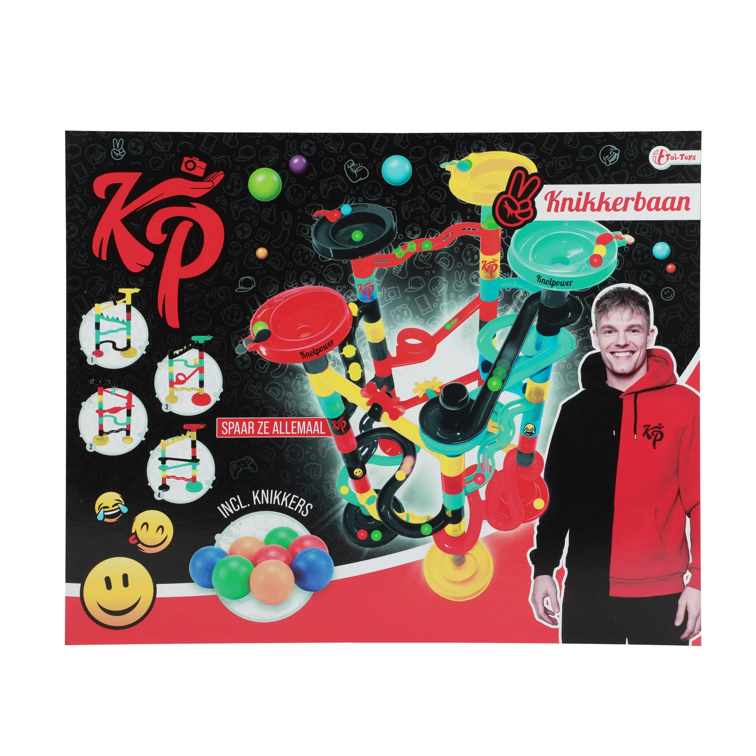 KNOL POWER BUILD A MARBLE RUN 20 STUKS 4 1 KNOL POWER BUILD A MARBLE RUN 20 STUKS 4