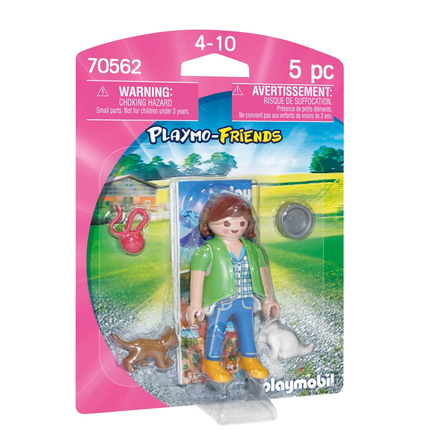 PLAYMOBIL 70562 VROUW MET KITTENS 1 PLAYMOBIL 70562 VROUW MET KITTENS