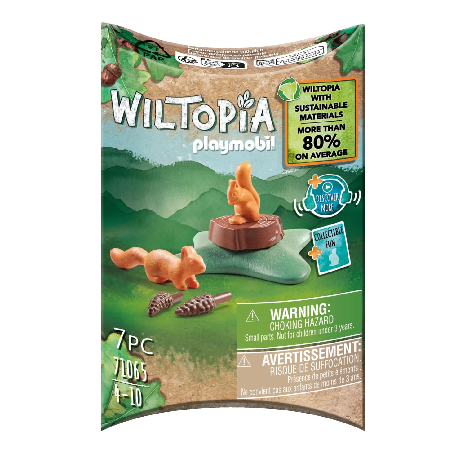 PLAYMOBIL 71065 WILTOPIA EEKHOORNS 1 PLAYMOBIL 71065 WILTOPIA EEKHOORNS