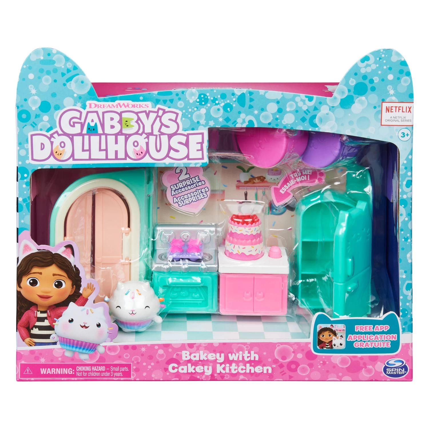 GABBY'S DOLLHOUSE DELUXE ROOM CAKEY'S KI 1 GABBY'S DOLLHOUSE DELUXE ROOM CAKEY'S KI