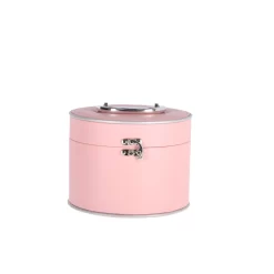 CASUELLE MAKE-UP KOFFER ROZE ROND