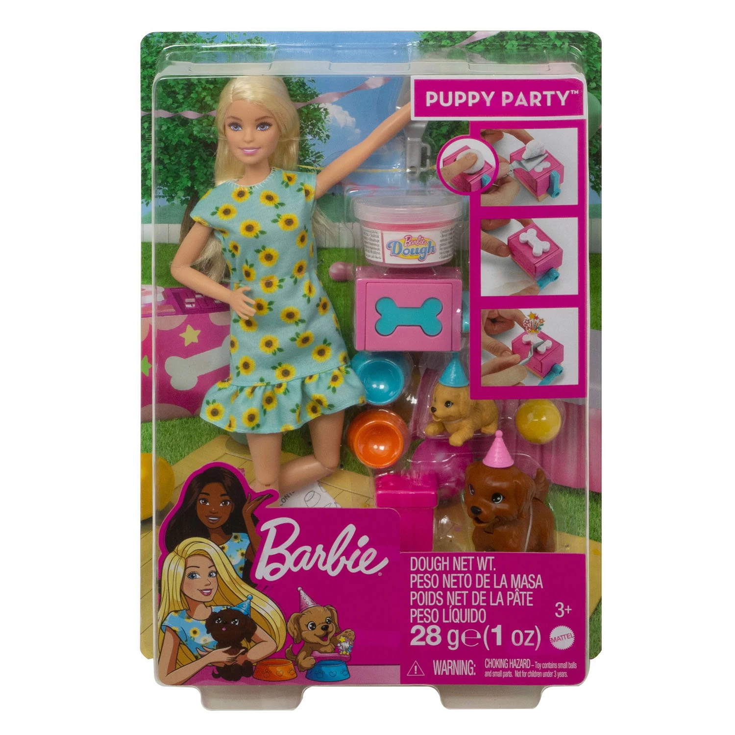 BARBIE PUPPY FEESTJE BLOND 1 BARBIE PUPPY FEESTJE BLOND
