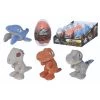 DINO EI PLUCHE KNUFFEL 12 CM 4 ASSORTI