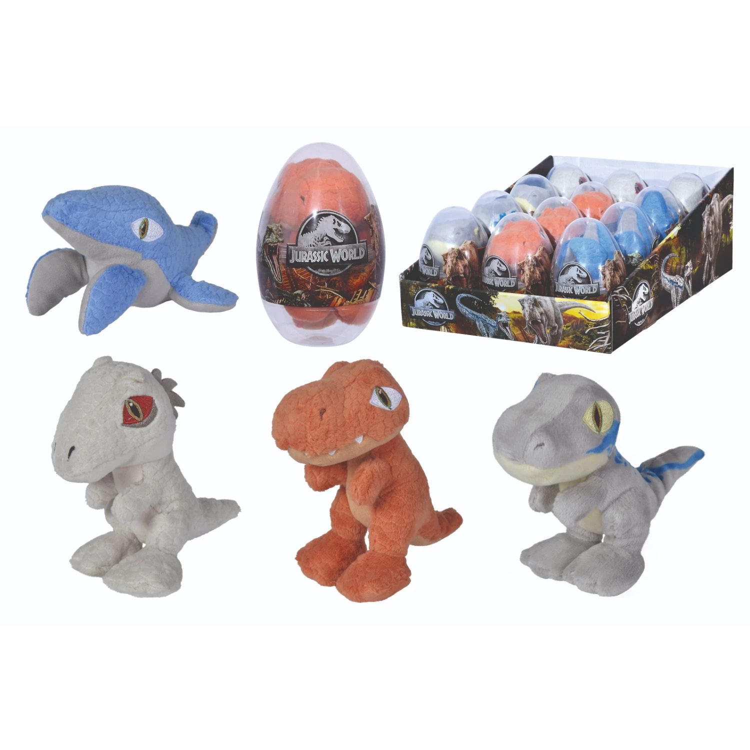 DINO EI PLUCHE KNUFFEL 12 CM 4 ASSORTI 1 DINO EI PLUCHE KNUFFEL 12 CM 4 ASSORTI