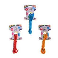 SPRINGELASTIEK 5 METER 2 ASSORTI