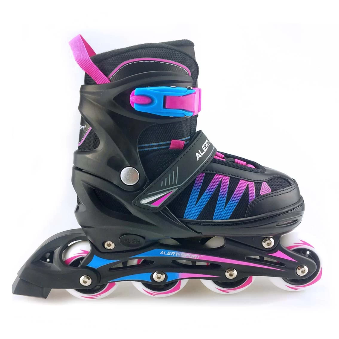 INLINE SKATES ALERT ROZE MAAT 31 - 34 1 INLINE SKATES ALERT ROZE MAAT 31 - 34