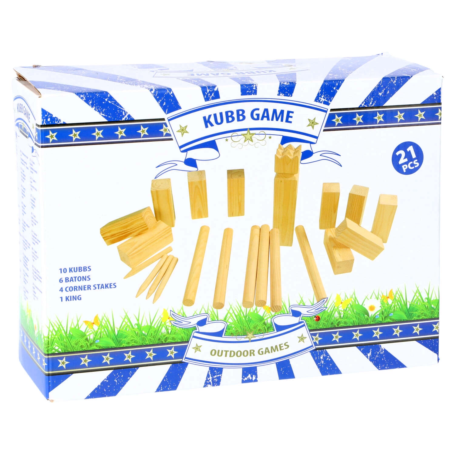 KUBB SPEL GROOT HOUT FSC 1 KUBB SPEL GROOT HOUT FSC