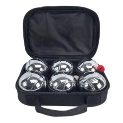 JEU DE BOULES SET METAAL 6 BALLEN ALERT