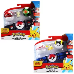 POKEMON CLIP N GO POKE BALL BELT SET