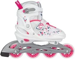 NIJDAM SKATES VERSTELBAAR GO 33-36 ROZE