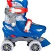 NIJDAM ROLSCHAATSEN VERSTELBAAR 33-36 BL